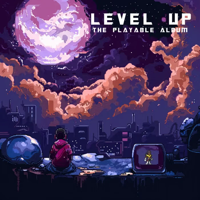 Level Up: The Playable Rap Album cover.