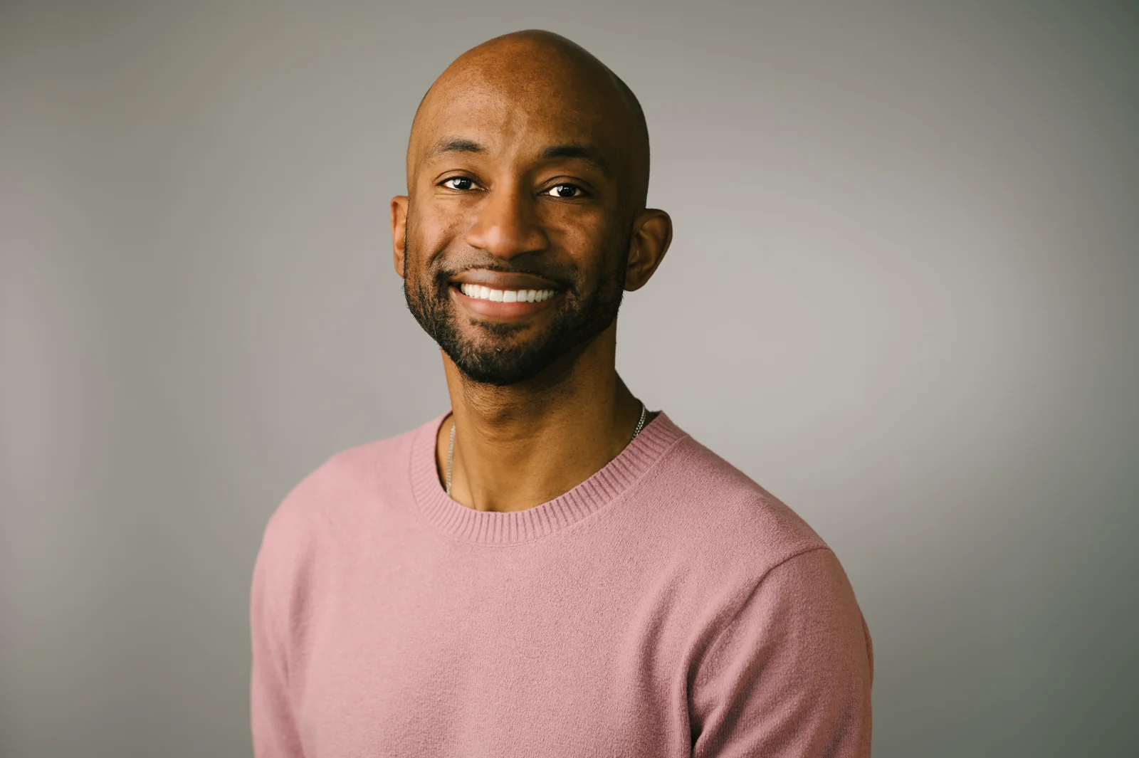 Landscape studio headshot of Emmanuel Aouad.
